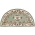 Shensi Half Moon Rug - Green, Wool
