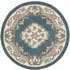 Shensi Round Rug - Blue, Wool