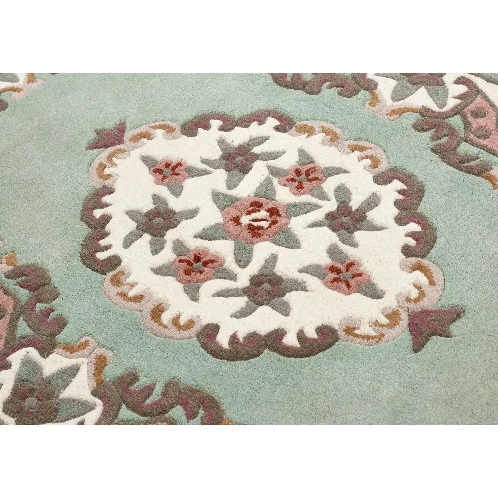 Shensi Rug - Green, Wool