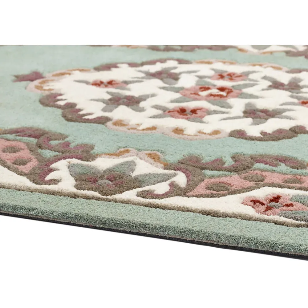 Shensi Rug - Green, Wool