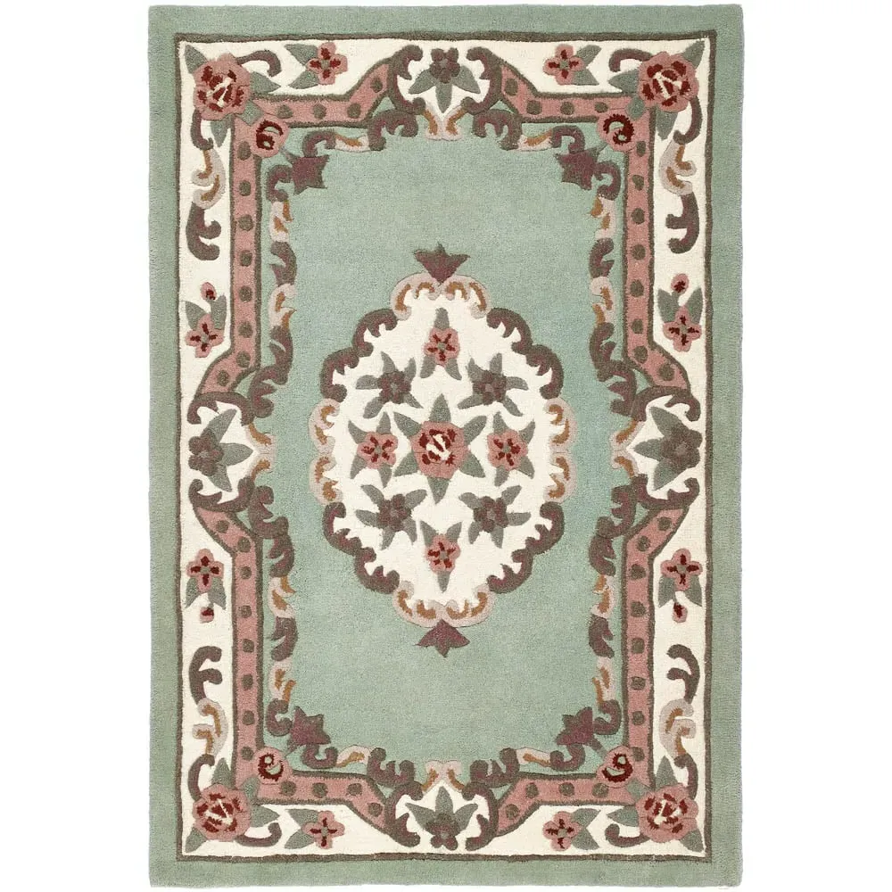 Shensi Rug - Green, Wool