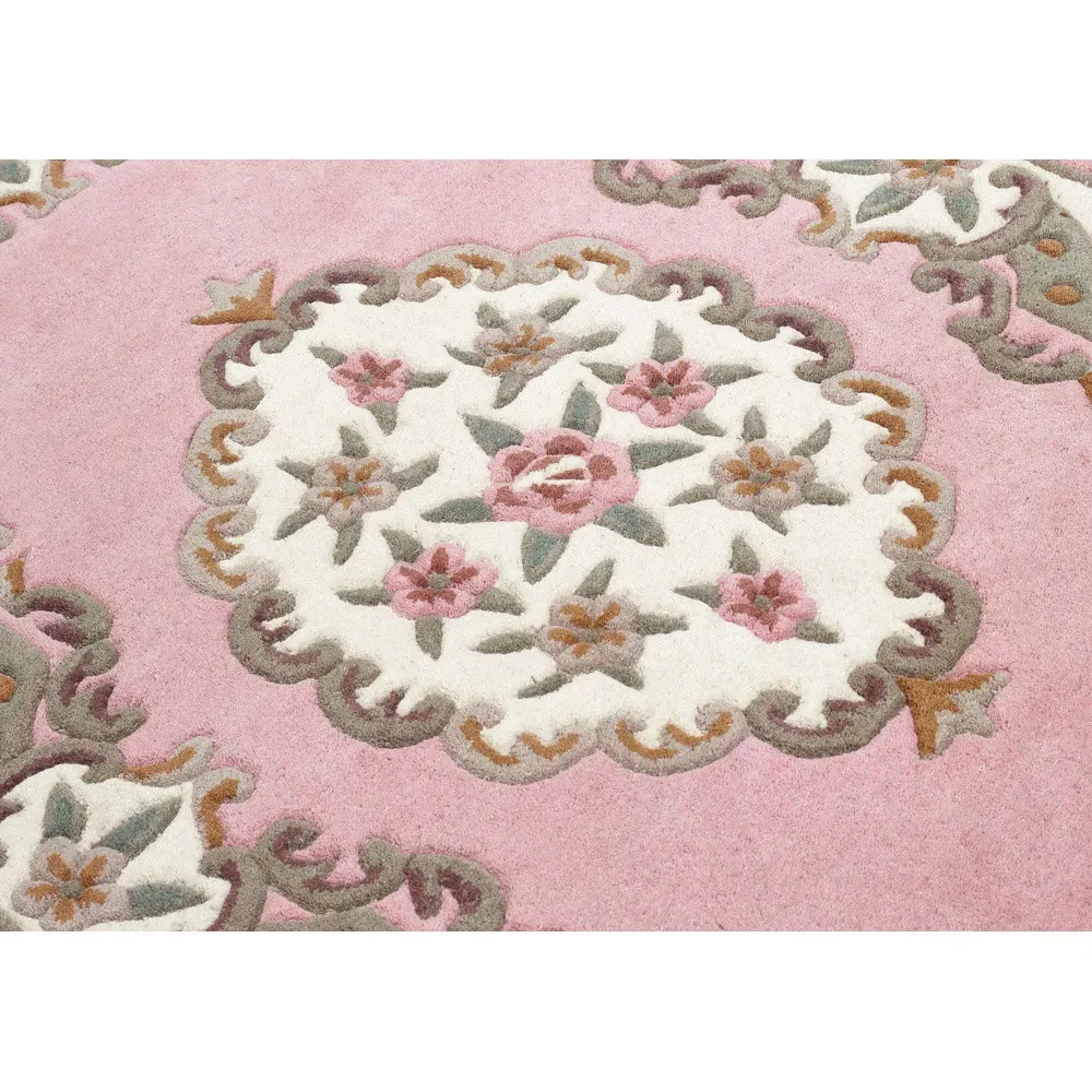 Shensi Rug - Pink, Wool