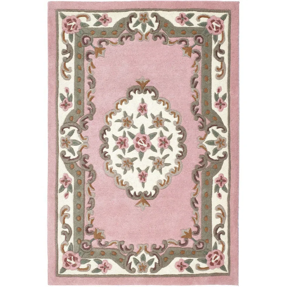 Shensi Rug - Pink, Wool