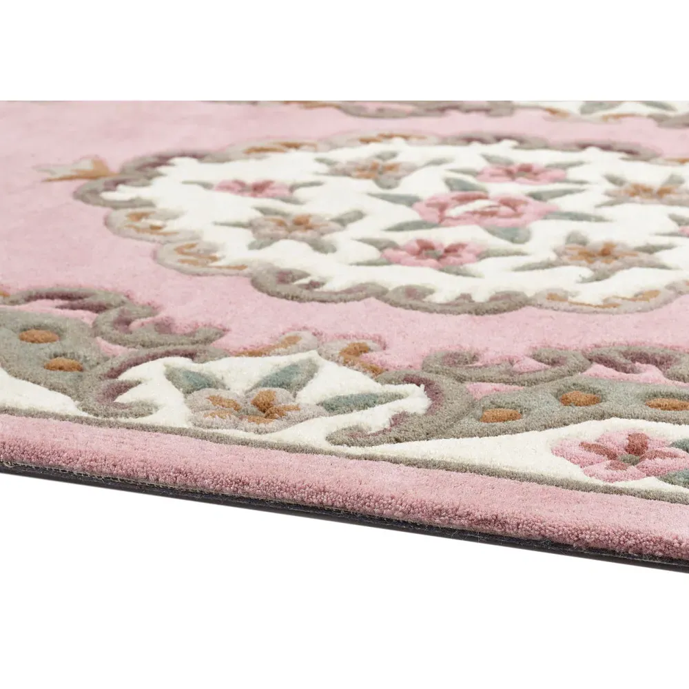 Shensi Rug - Pink, Wool