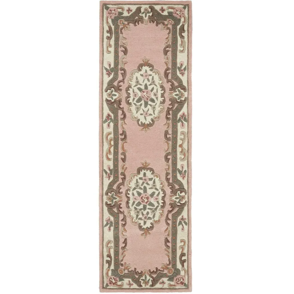 Shensi Runner - Pink, Wool