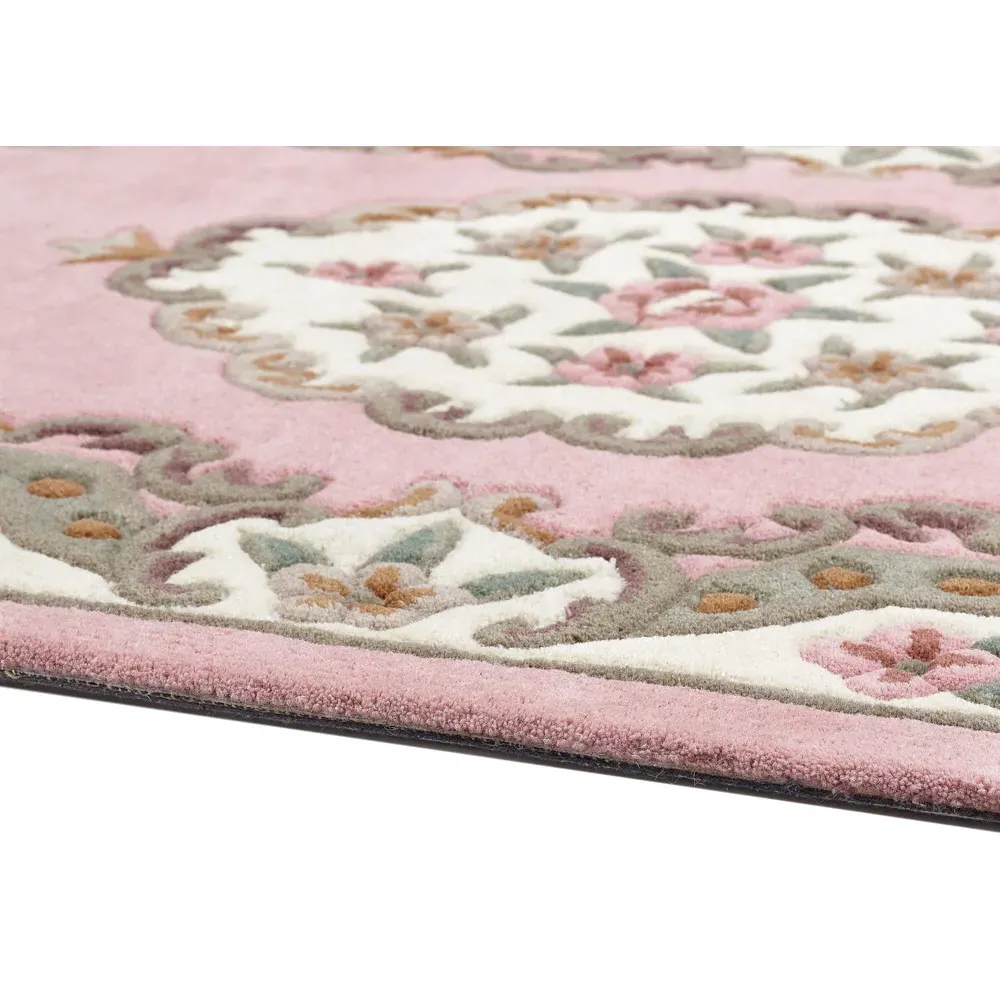 Shensi Wool Rug - Pink
