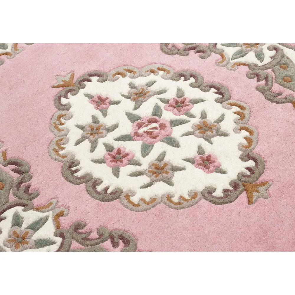 Shensi Wool Rug - Pink