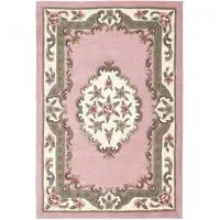 Shensi Wool Rug - Pink