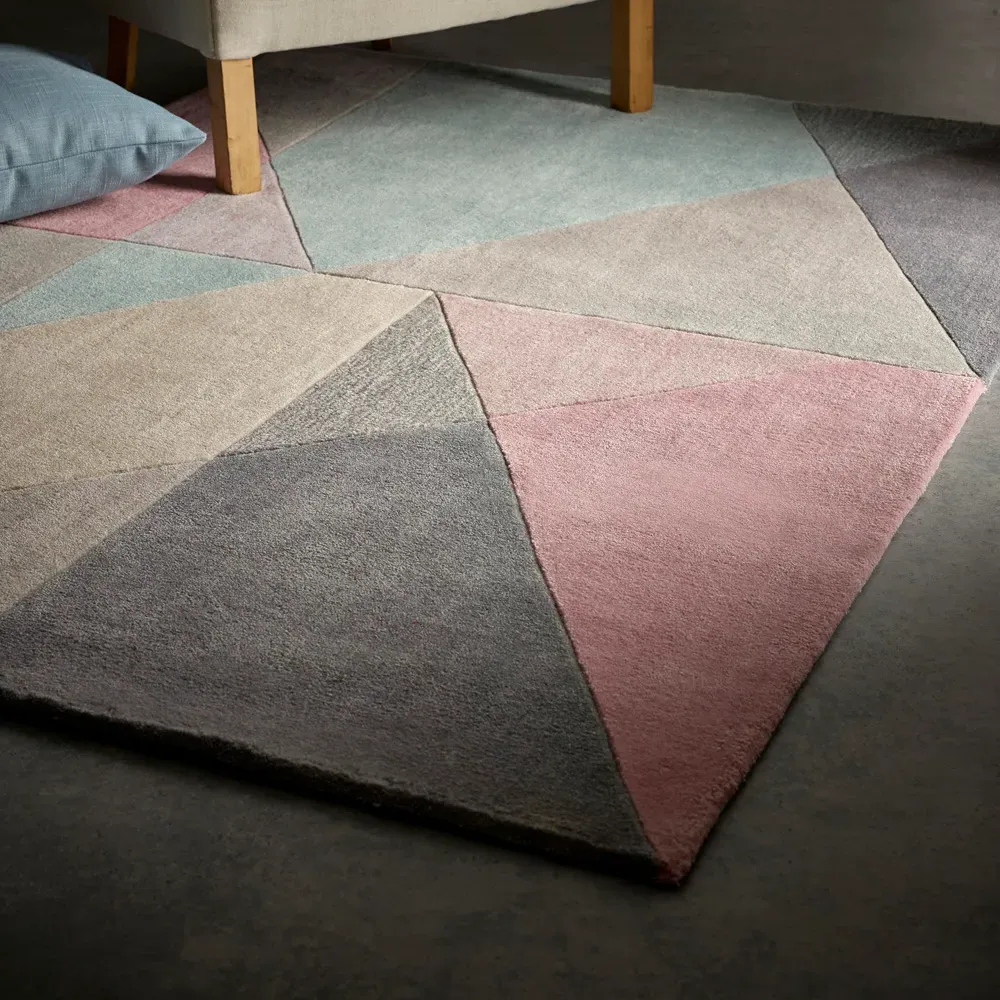 Trio Design Matters Abstract Rug 80x150cm - Pastel