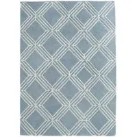 Vienna Blue Rug - Blue, Wool
