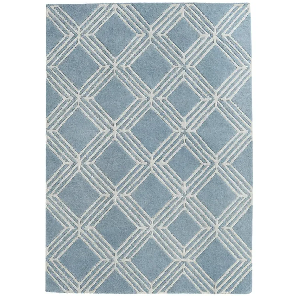 Vienna Blue Rug - Blue, Wool image