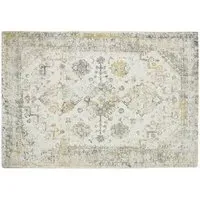 Vogue Persian Rug - Grey, Recycled PET
