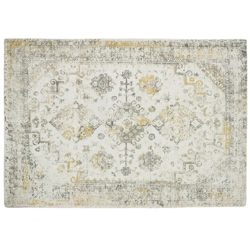 Vogue Persian Rug - Grey, Recycled PET