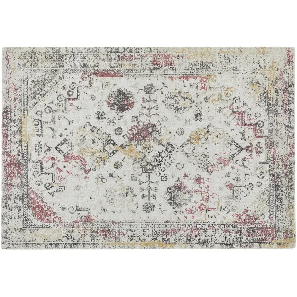 Vogue Persian Rug - Pink, Recycled PET
