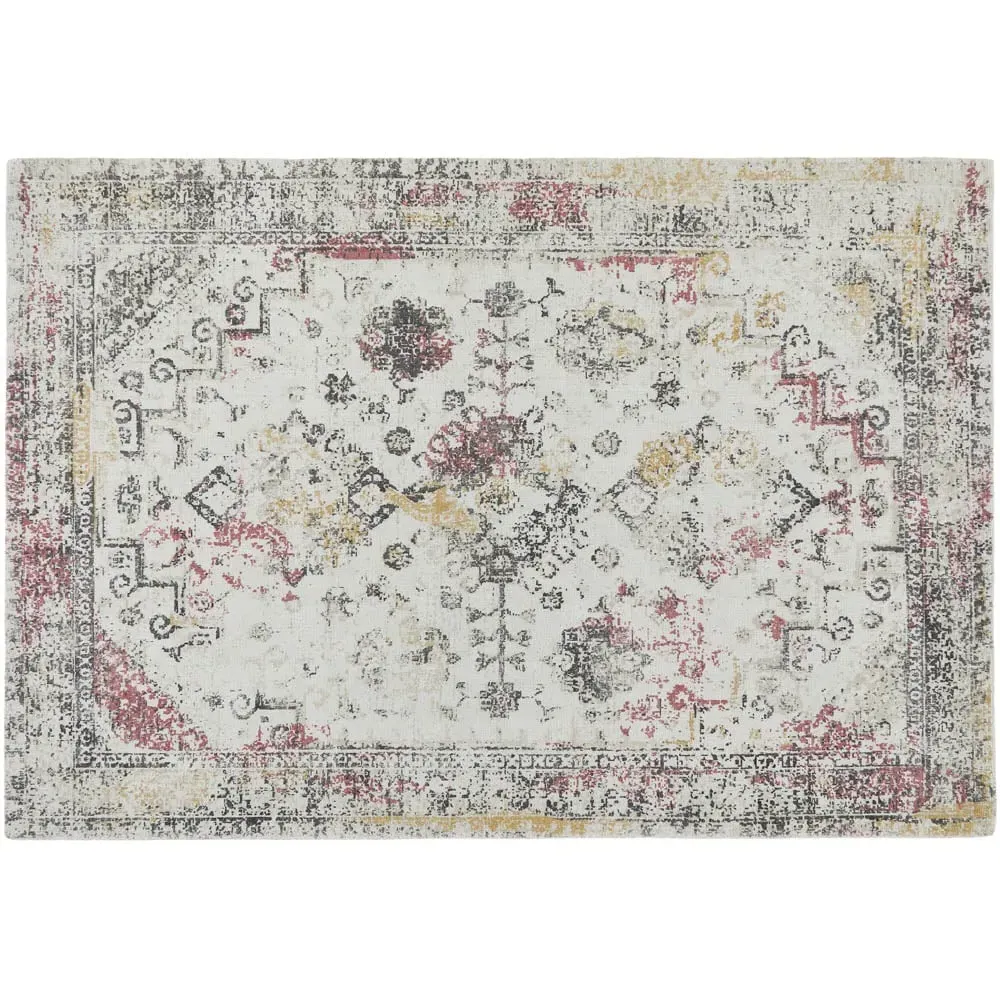Vogue Persian Rug - Pink, Recycled PET