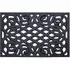 Ornate Doormat with Open Back - Grey