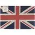 Union Jack Printed Doormat with Rubber Back - Multi