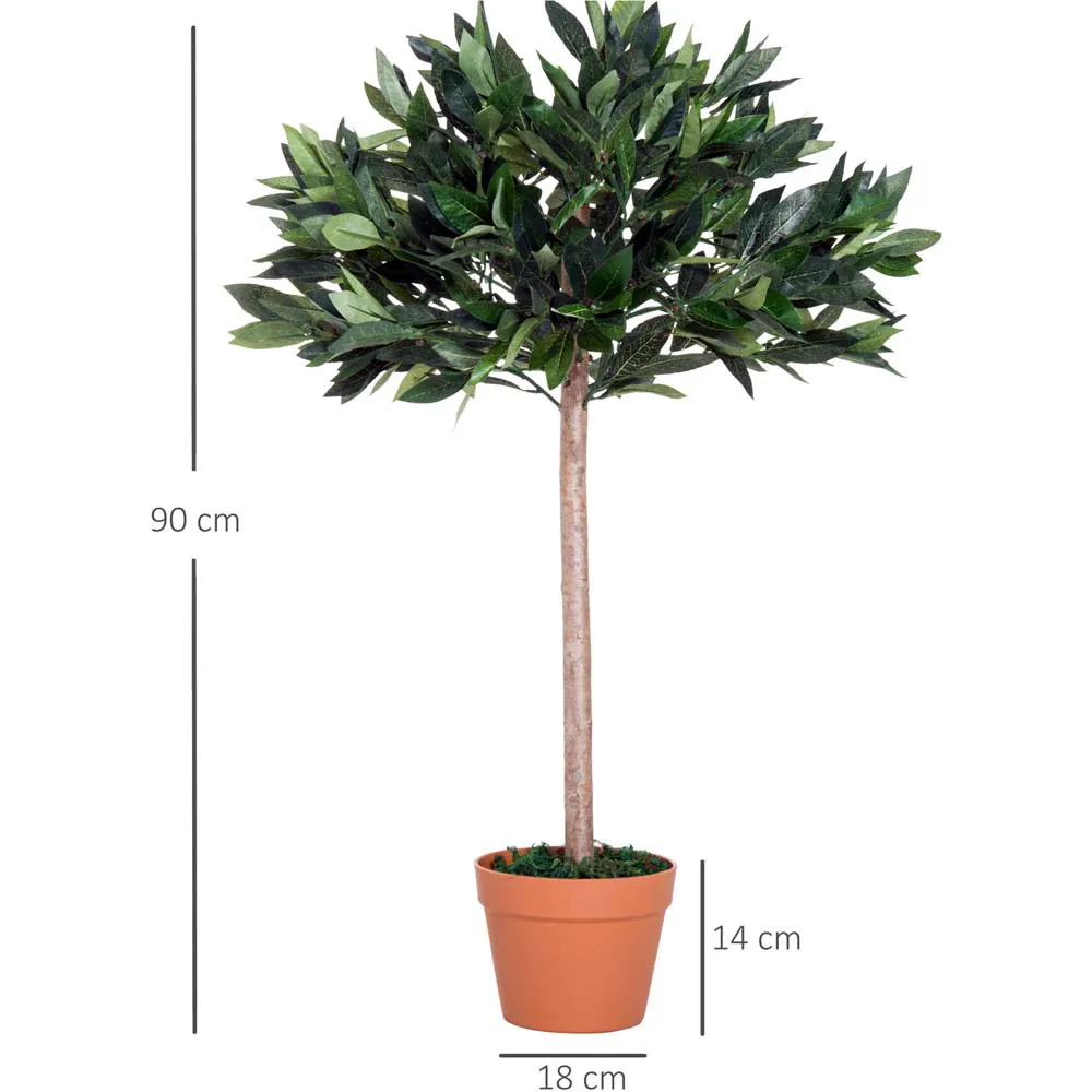 3ft Olive Tree Artificial Plant in Pot - Multi