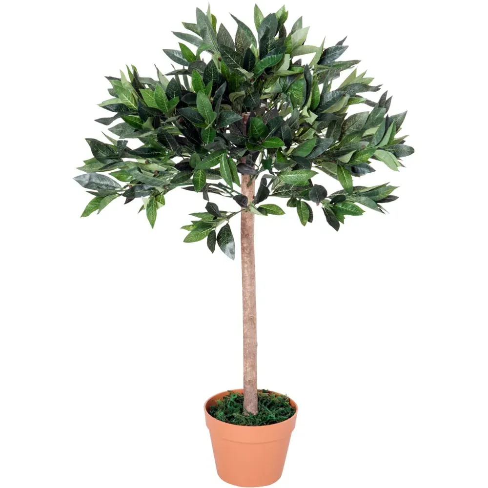 3ft Olive Tree Artificial Plant in Pot - Multi image