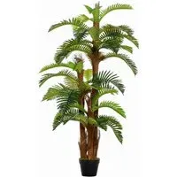 Fern Tree Artificial Plant In Pot 5ft - Multi