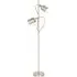 Aaron Metal Floor Lamp with Moveable Heads - Gold