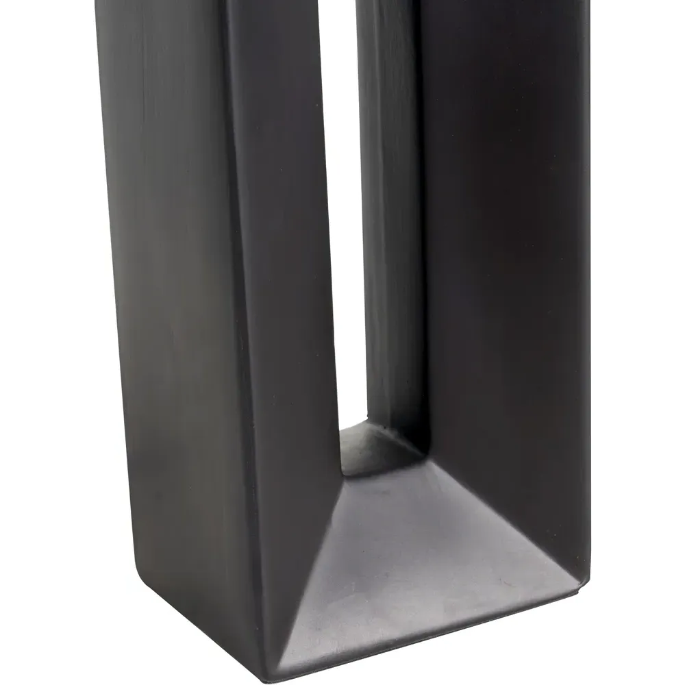 Block Tall Table Lamp - Black, Ceramic