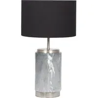 Carrara Table Lamp - Grey, Ceramic