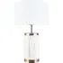 Carrara Table Lamp - White, Ceramic
