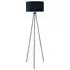 Houston Tripod Floor Lamp - Black, Metal