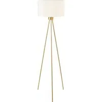 Houston Tripod Floor Lamp - Gold, Metal