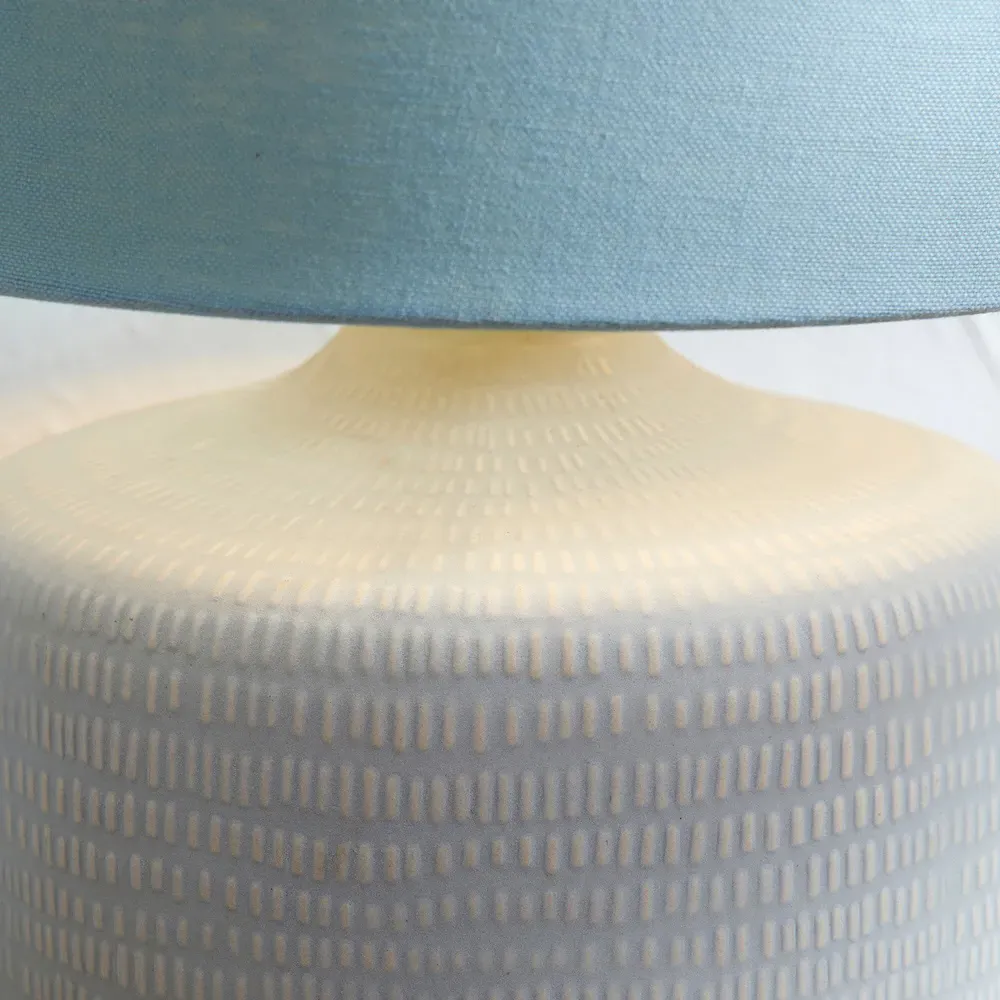 Kai Table Lamp - Duck Egg, Ceramic