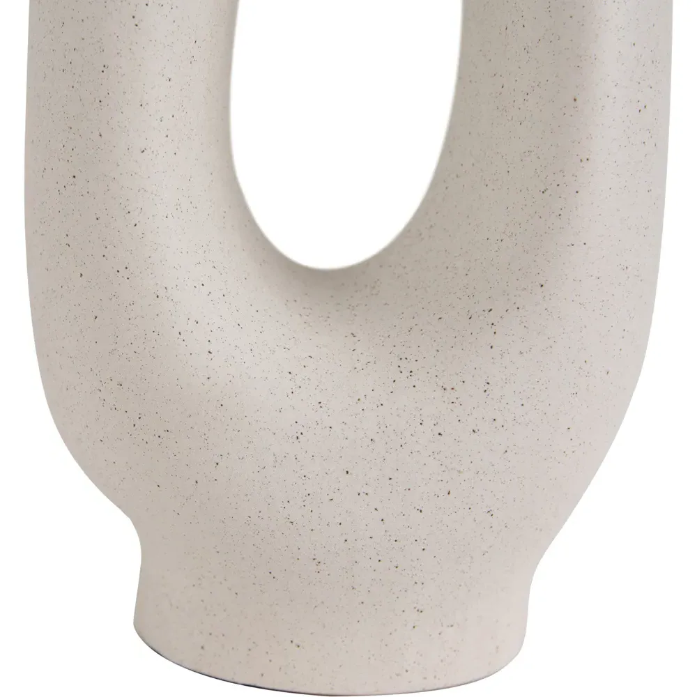 Laila Tall Table Lamp - Cream, Ceramic