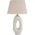 Laila Tall Table Lamp - Cream, Ceramic