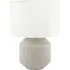 Meribel Table Lamp - Grey, Ceramic