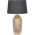 Nova Textured Ceramic Table Lamp - Gold