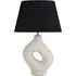 Ulla Organic Ceramic Table Lamp - Cream