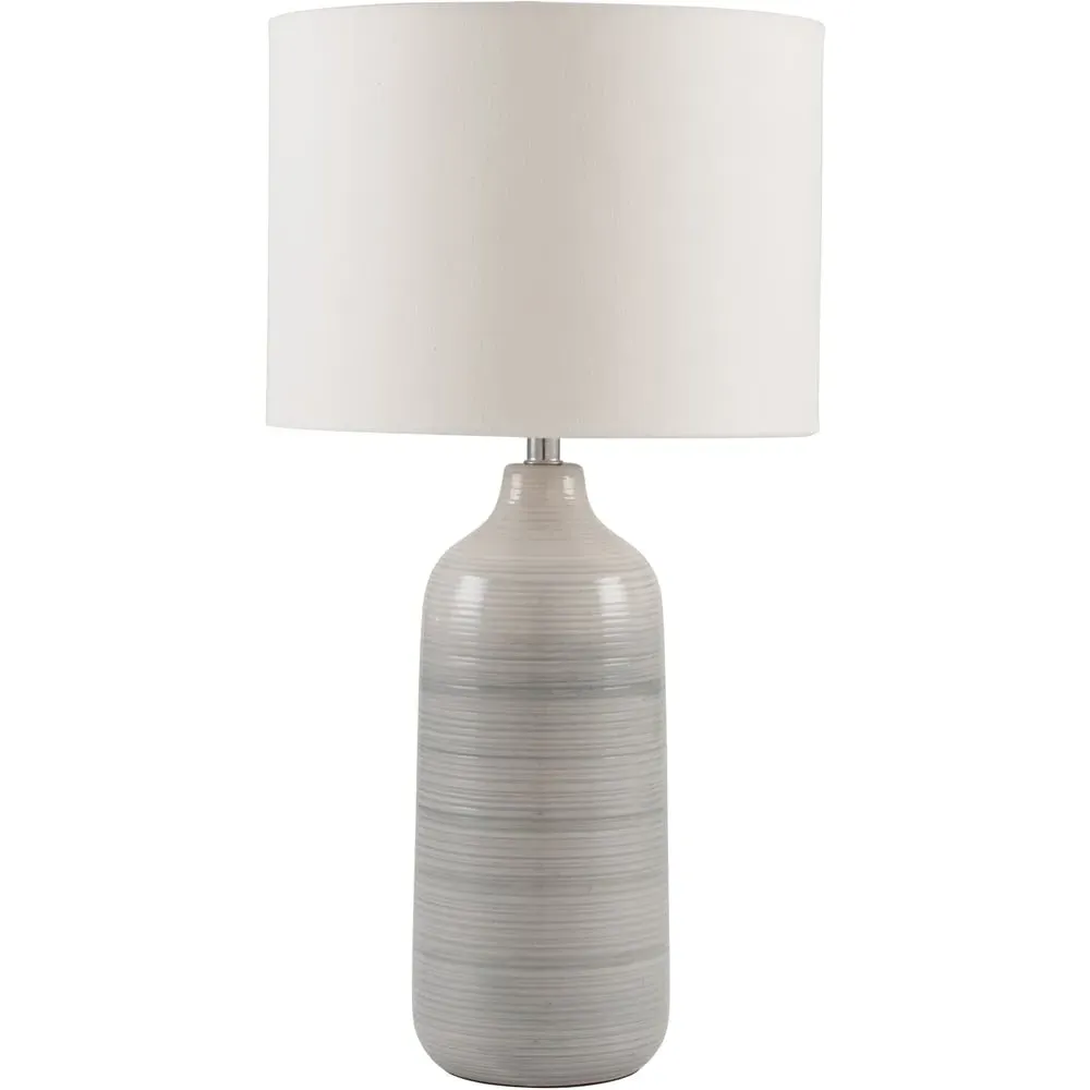 Venus Ceramic Table Lamp - Blue Grey Ombre image