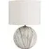 Viejo Ceramic Table Lamp - Grey Stone Effect