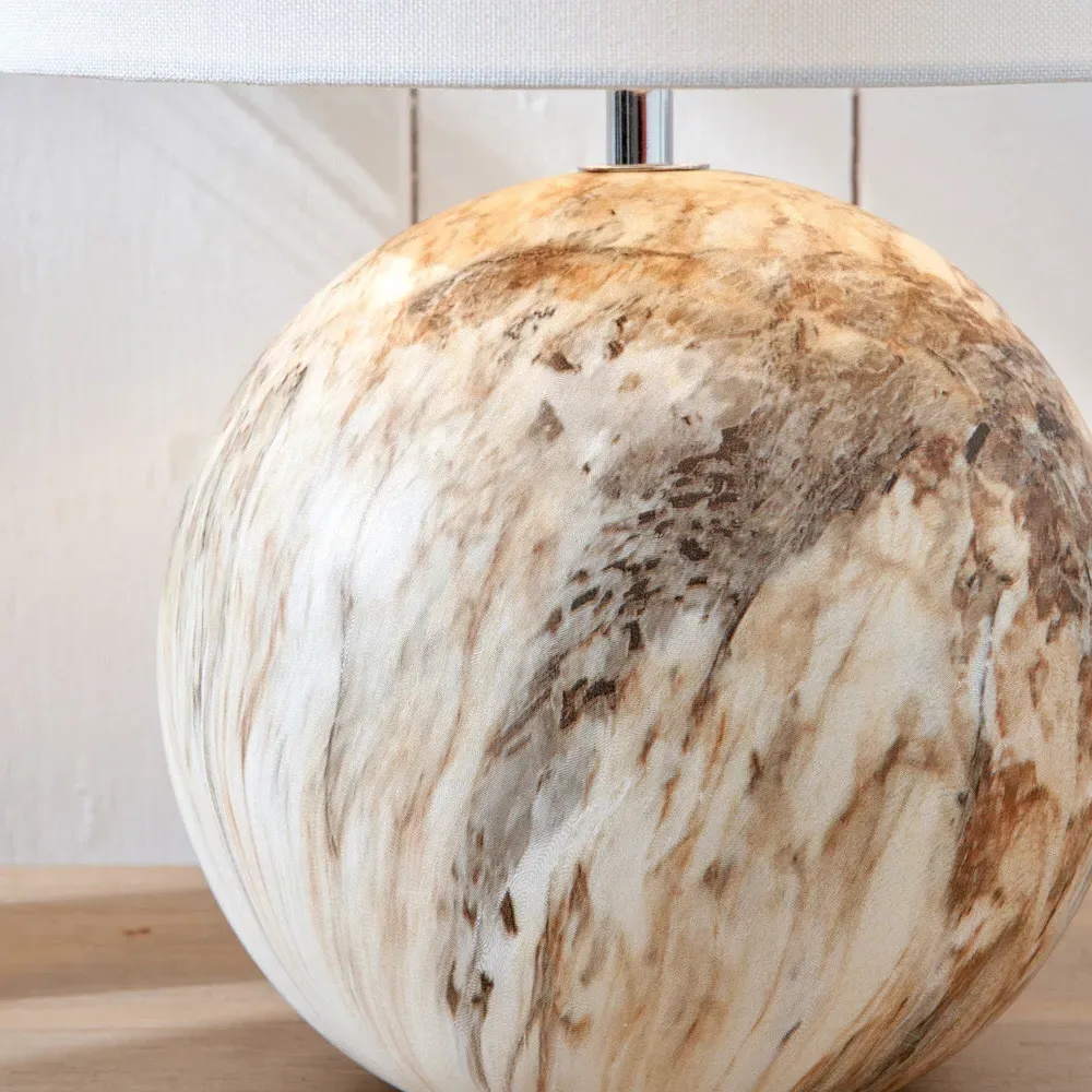 Viejo Table Lamp - Brown, Ceramic