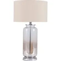 Vivienne Ombre Glass Table Lamp - Brown