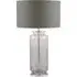 Vivienne Ombre Glass Table Lamp - Grey