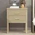 2 Drawer Bedside Table - Clay