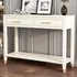 2 Drawer Console Table - White