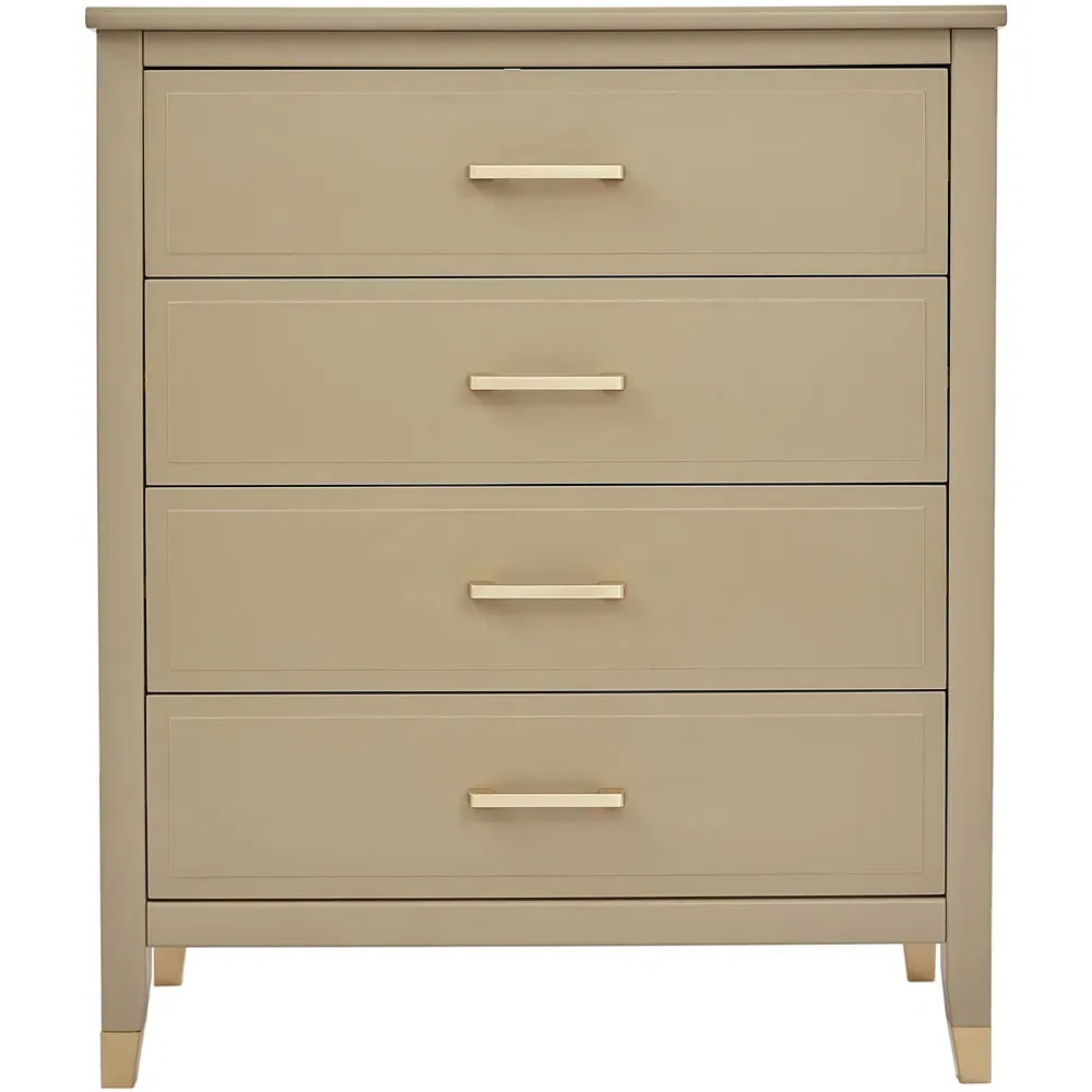 4 Drawer Chest of Drawers - Clay, Wood