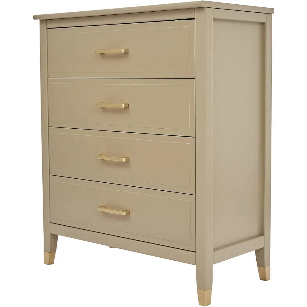 4 Drawer Chest of Drawers - Clay, Wood