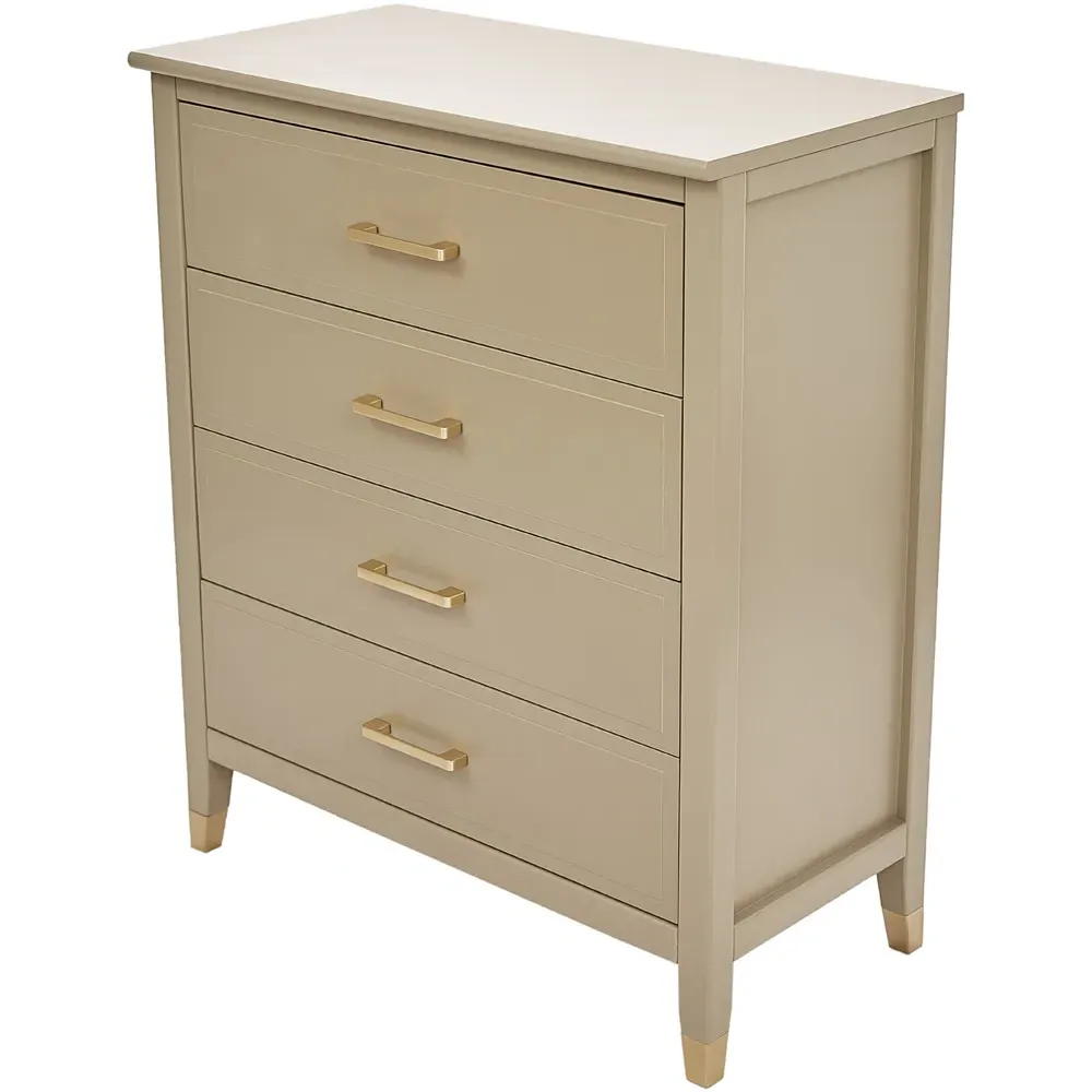 4 Drawer Chest of Drawers - Clay, Wood