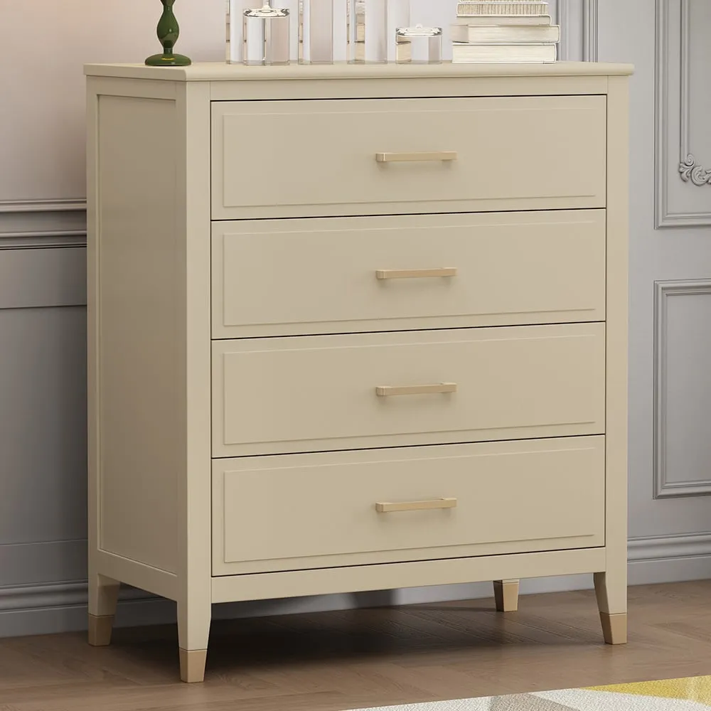 4 Drawer Chest of Drawers - Clay, Wood