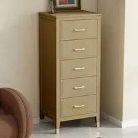 5 Drawer Narrow Chest of Drawers - Clay