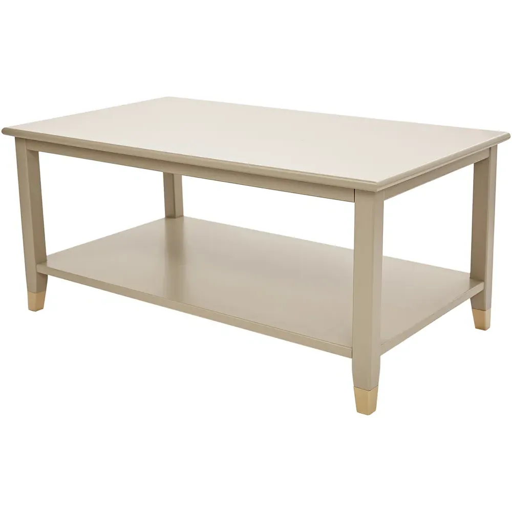 Coffee Table with Storage - Clay, MDF