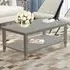 Grey Coffee Table with Storage - Grey, MDF